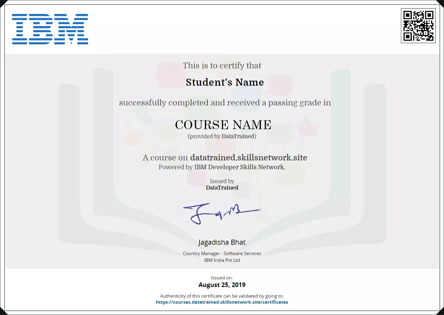 data science certification course