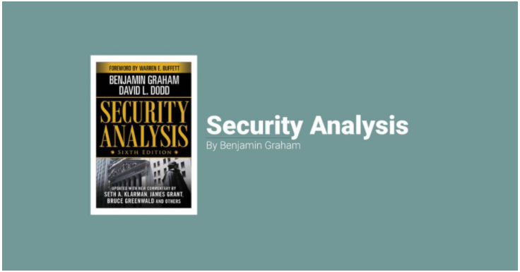 Security Analysis Cover