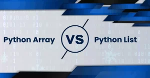 Python Array vs Python Lists