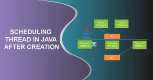 SCHEDULING THREAD IN JAVA AFTER CREATION