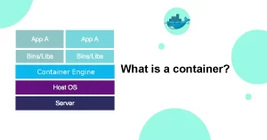 Container in Docker and answer to docker interview questions. 