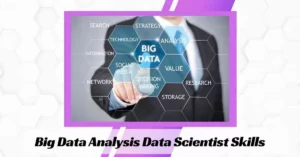 Big Data Analysis Data Scientist Skills