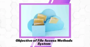 Objective of File Access Methods System