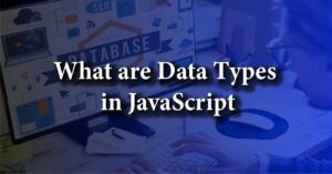 What are Data Types in JavaScript
