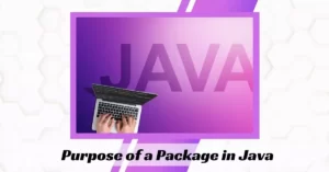 purpose of a package in Java