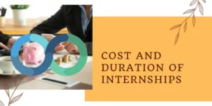 Cost and Duration of Internships